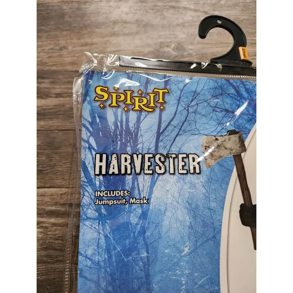 Spirit Halloween Jack-O'-Lantern Harvester Costume Kids Size S (4-6)